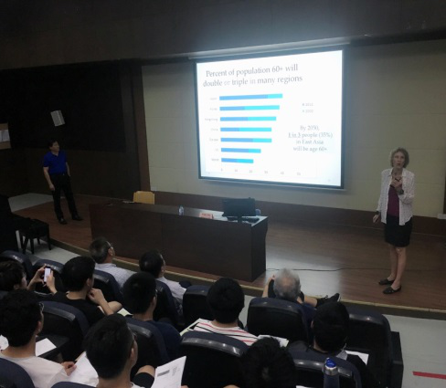 美国夏威夷大学公共卫生学院来我校bevictor1946韦德官网访问